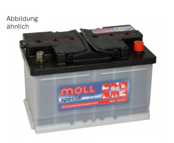 Купить онлайн Солнечная батарея Moll Special Classic, солнечная кислотная батарея 12 В / 80 Ач