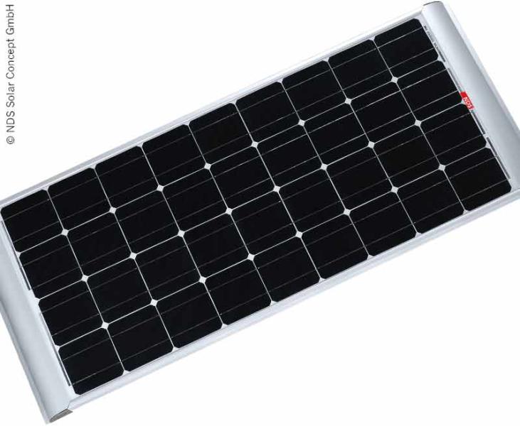 Купить онлайн Панель солнечных батарей 12V / 80Wp, 1250 x 541 x 60 мм от NDS - Solar Concept
