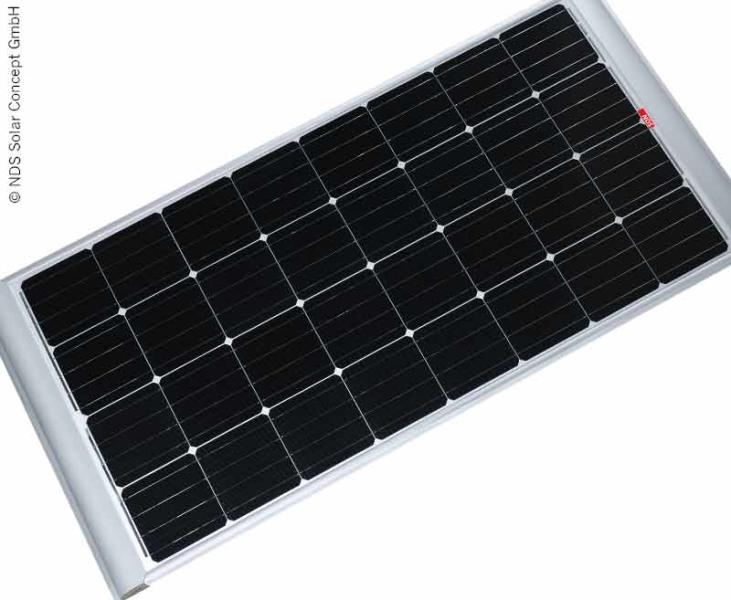 Купить онлайн Панель солнечных батарей 12V / 140Wp 1475 x 676 x 60 мм от NDS - Solar Concept
