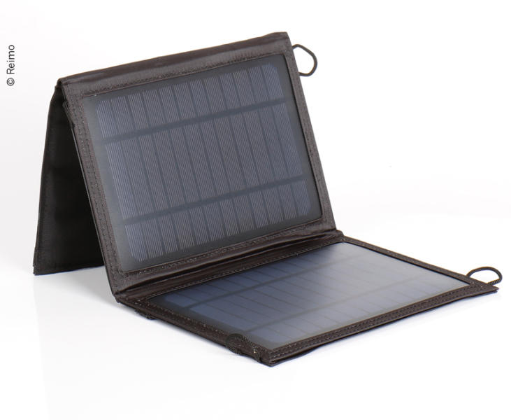 Купить онлайн Складная солнечная панель 7W, выход USB 1x, 5V / 1,2A, переносная
