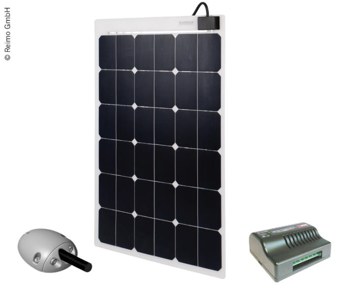 Купить онлайн Солнечный комплект »Power Panel Flex 80« от Carbest 12V / 80W, белый