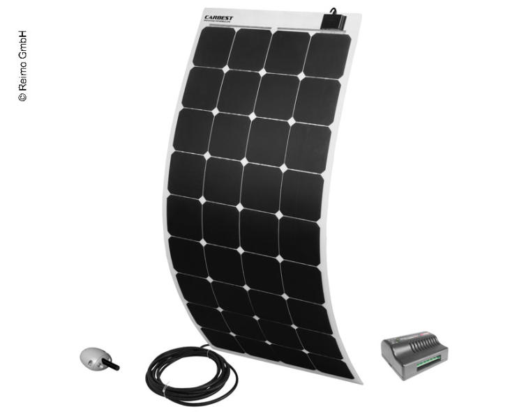 Купить онлайн Солнечный комплект »Power Panel Flex 130« от Carbest 12V / 130W, квадрат, белый