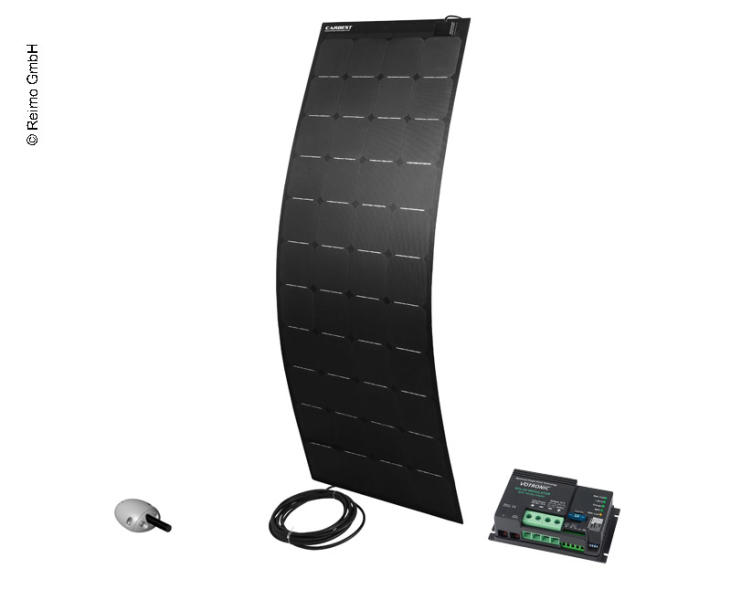 Купить онлайн Солнечный комплект »Power Panel Flex 160 Pro« от Carbest, 12В / 160Вт, черный