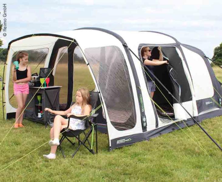 Купить онлайн Воздушная палатка AIRDALE 5, 300x505x210 см, семейная палатка до 5 человек