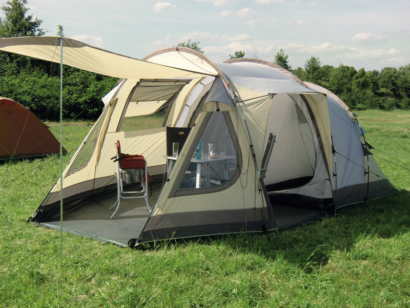 Купить онлайн Кемпинговая палатка Bregenz 2, Family Edition Z5, семейная палатка на 4 человека
