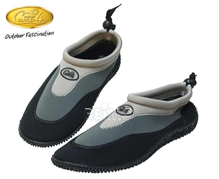 Купить онлайн Aqua shoes, цвет: серый / черный, размер 44