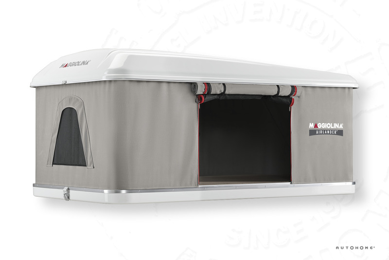 Купить онлайн Крышная палатка AUTOHOME с жесткой оболочкой MAGGIOLINA Airlander Plus - MEDIUM X-Long