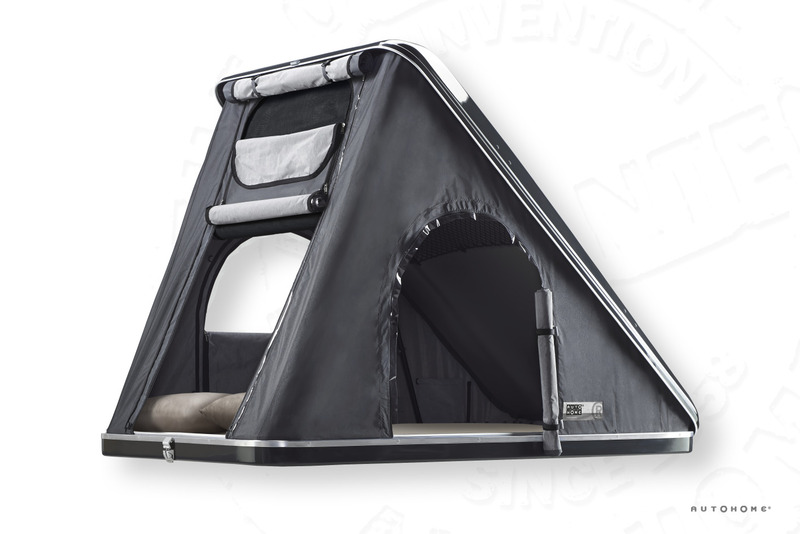 Купить онлайн AUTOHOME жесткая крыша палатка COLUMBUS - MEDIUM - X-Long - Black Storm