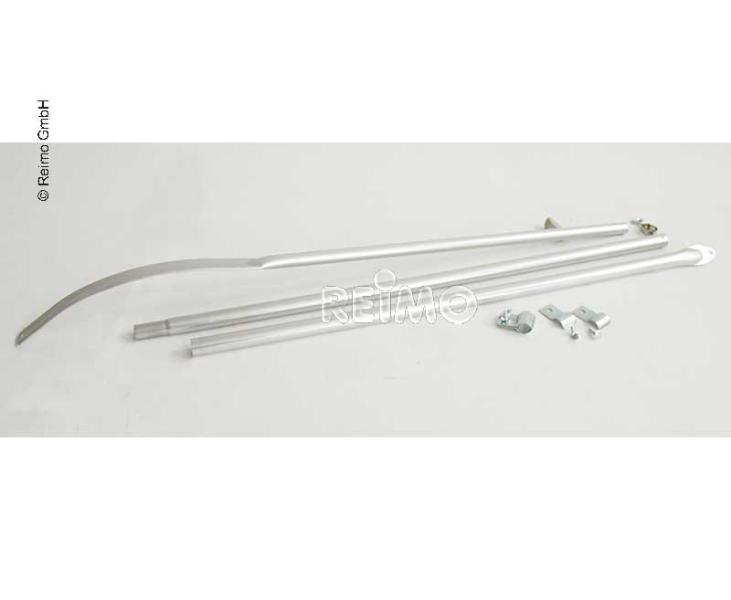 Купить онлайн Натяжной стержень изогнутый 210-275см алюминий Ø25мм 3 шт.