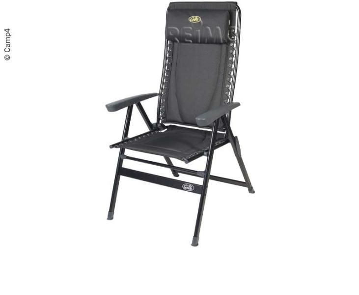 Купить онлайн Кресло для кемпинга Lyon by Camp4, с эластичным комфортом, черное