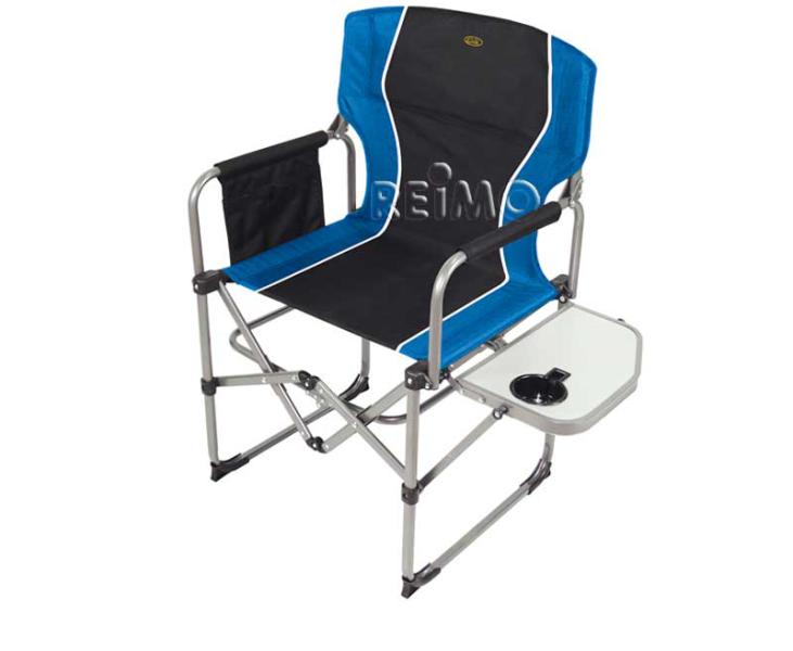 Купить онлайн Стул раскладной Директорский стул Палома, черный / синий, со столом