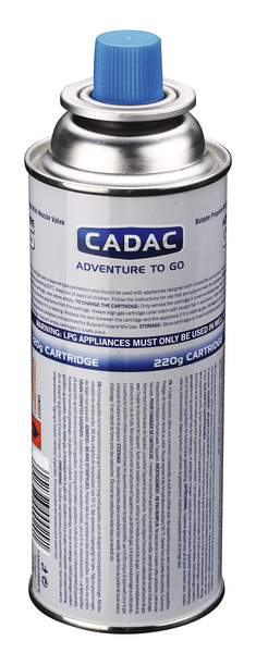 Купить онлайн Газовый баллончик CADAC 220г - газовая смесь бутан/пропан