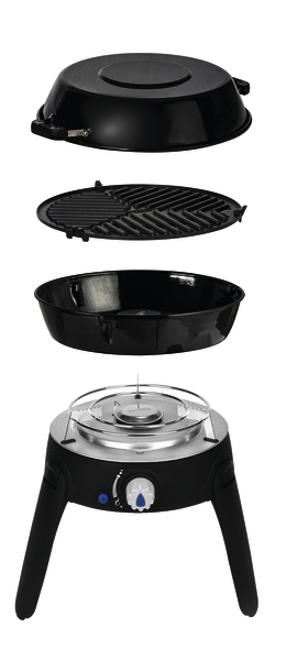 Купить онлайн Газовый гриль Cadac Safari Chef 30 Lite, 30 мбар, пьезорозжиг.