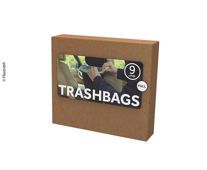 Купить онлайн Пакет для мусора Flextrash, размер L, биоразлагаемый материал