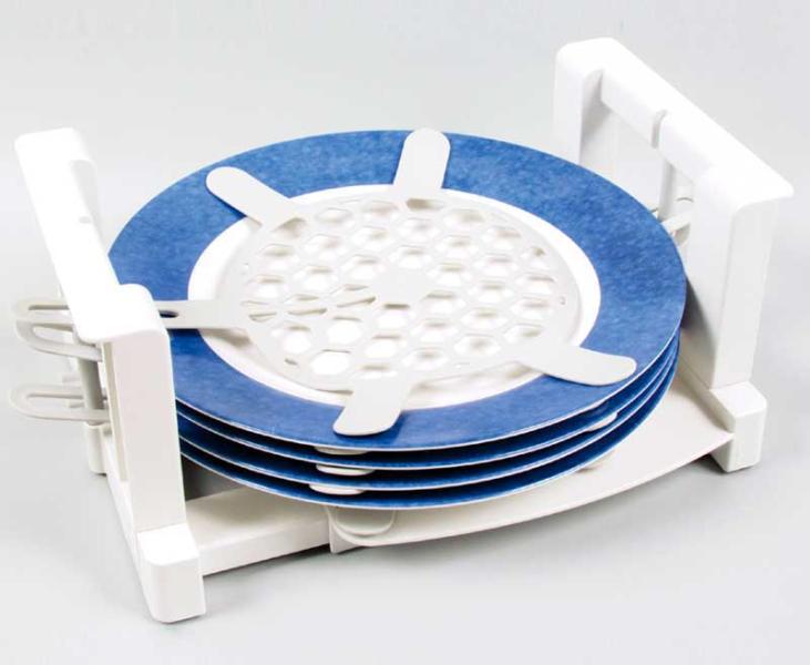 Купить онлайн Подставка для тарелок на 6 тарелок диаметром от 200 до 300 мм, Froli