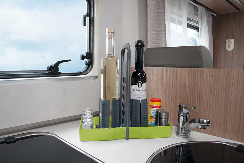 Купить онлайн Purvario Multi Tray OELE для мобильного использования - салатовый / антрацит