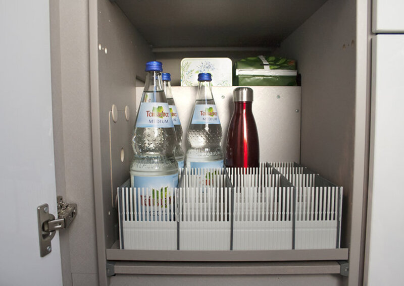 Купить онлайн Полоски для хранения Purvario MAXXI, 8 шт. - светло-серый/антрацит