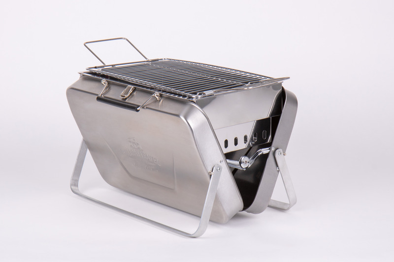 Купить онлайн HOLIDAY TRAVEL - угольный гриль из нержавеющей стали