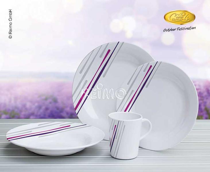 Купить онлайн Набор меламиновой посуды AVILA, на 2 персоны