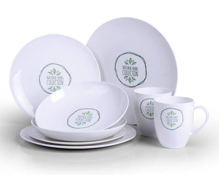 Купить онлайн Посуда Camp4 PLA NATURE - 8 предметов и на 2 персоны