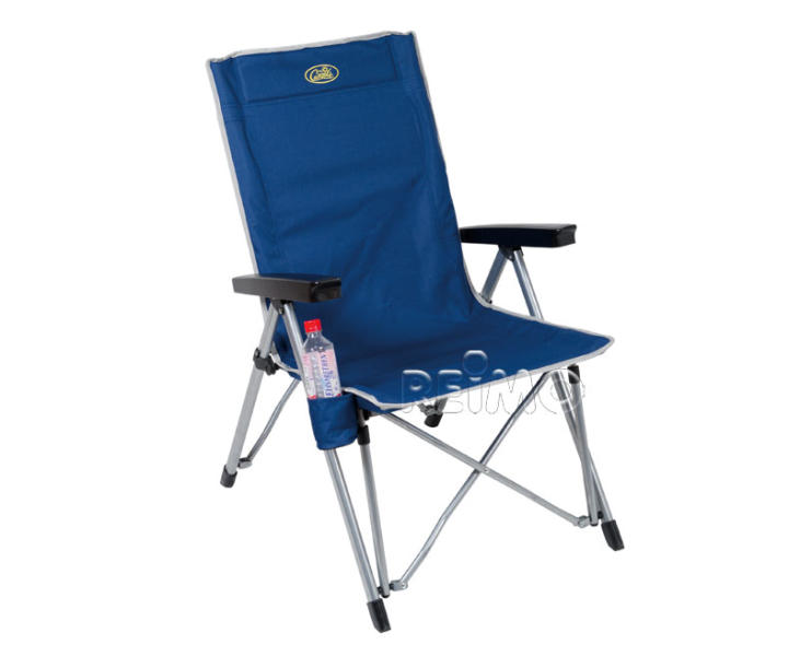 Купить онлайн Складное кресло для кемпинга, Camp4, регулируемая спинка, LA PALMA синий