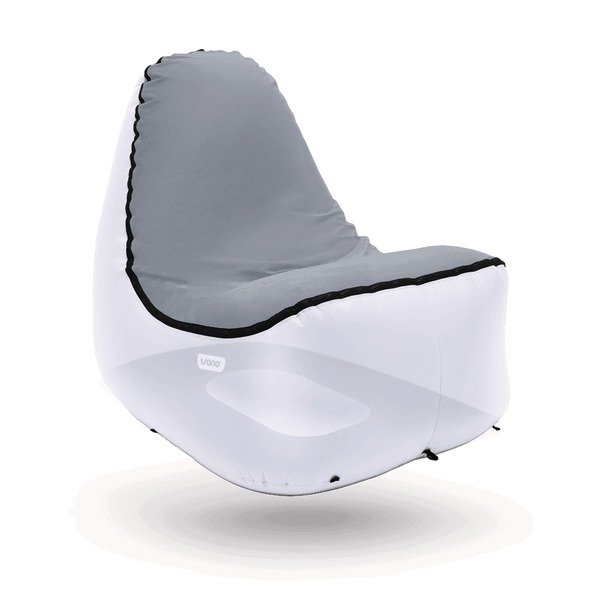 Купить онлайн Надувное кресло TRONO - запасной чехол серый