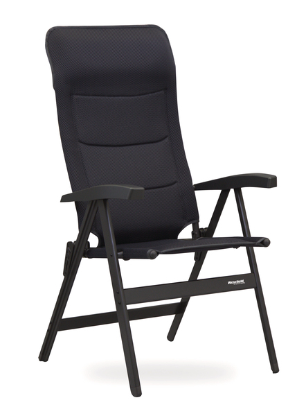 Купить онлайн Кемпинговый стул Avantgarde, цвет: серый, регулируется в 7 направлениях