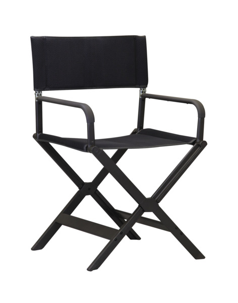 Купить онлайн Режиссерское кресло Superior, темно-серый, материал DuraLite, выдерживает нагрузку до 120 кг.