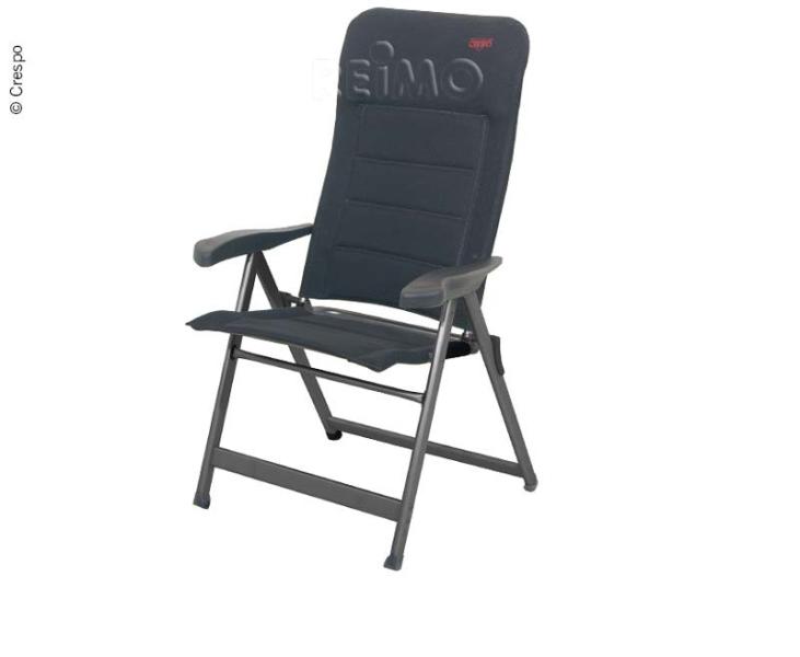 Купить онлайн Кресло для кемпинга с эргономичной спинкой, обитая тканью 3D Air-Deluxe
