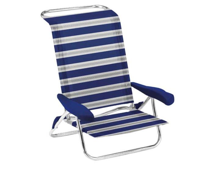 Купить онлайн Пляжный стул Playa Beach 1, 6-позиционный, регулируемый. С небольшим размером упаковки