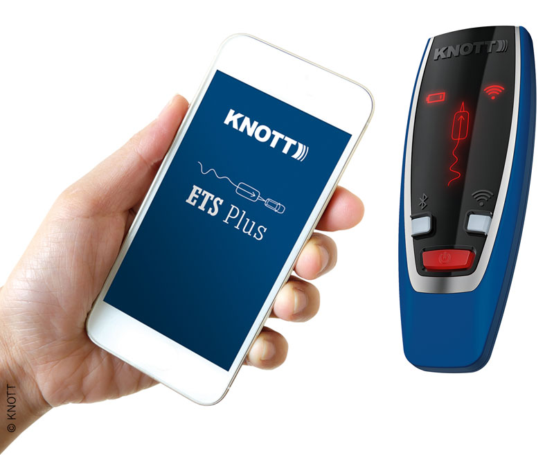 Купить онлайн Удаленный дисплей Knott ETS Plus и приложение Knott
