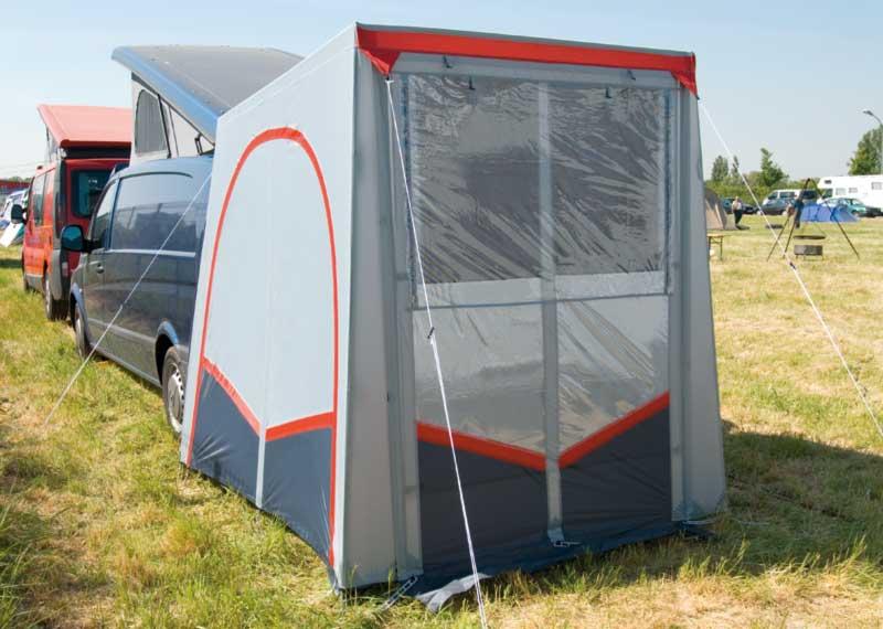 Купить онлайн Отдельно стоящая задняя универсальная палатка Tuffi для фургонов и небольших автодомов