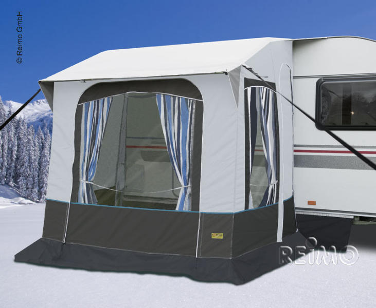 Купить онлайн Зимняя палатка Cortina 2 для караванов, стальные опоры