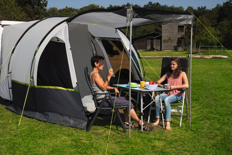 Купить онлайн Автобусный тент Tour Compact - туннельная палатка для мини-кемперов и фургонов