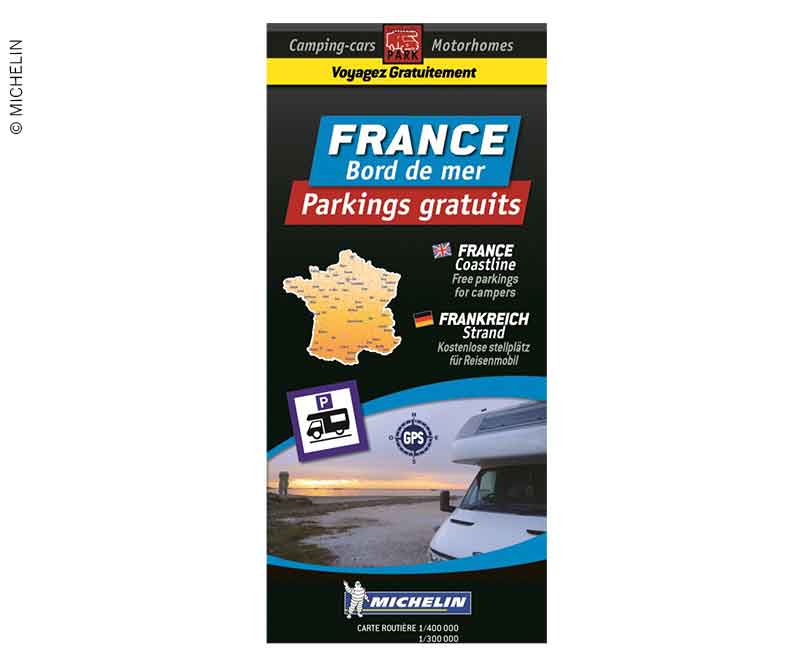 Купить онлайн Карта полей Michelin бесплатные поля на побережье Франции