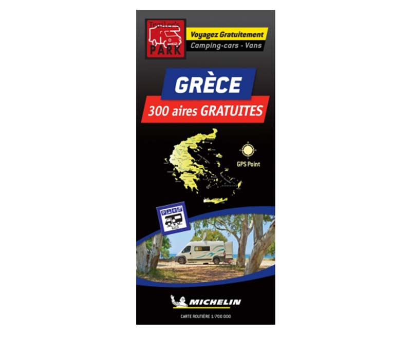 Купить онлайн Карта полей Michelin бесплатные поля в Греции