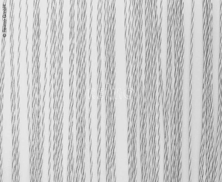 Купить онлайн Дверная штора STRING 100% ПВХ, 60x190см, белый / серый