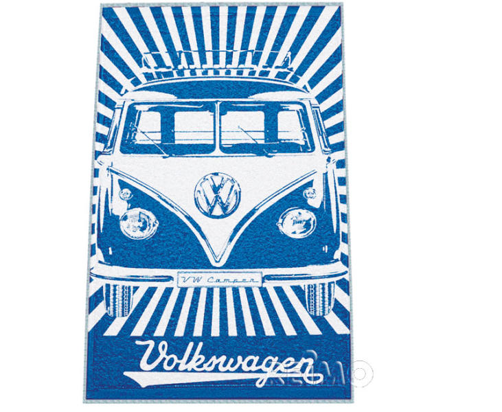 Купить онлайн VWCol.пляжное полотенце синее