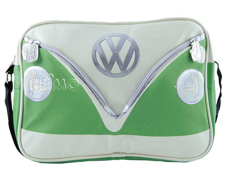 Купить онлайн Сумка через плечо VW Collection VW Bulli, зеленый/кремовый
