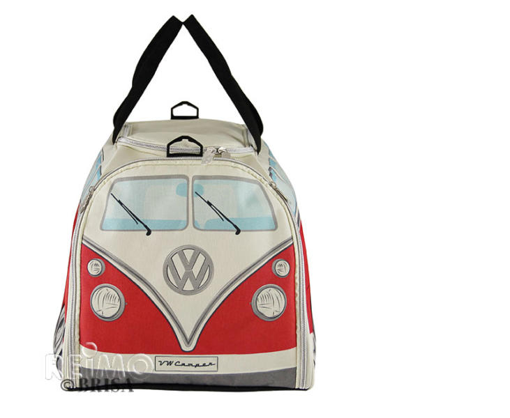 Купить онлайн Спортивная сумка VW Collection VW Bulli, красная