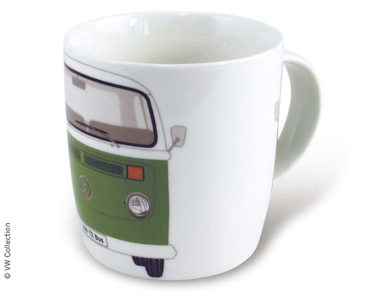 Купить онлайн VW Collection кофейная чашка VW T2 автобус зеленый, подарочная коробка Füllme