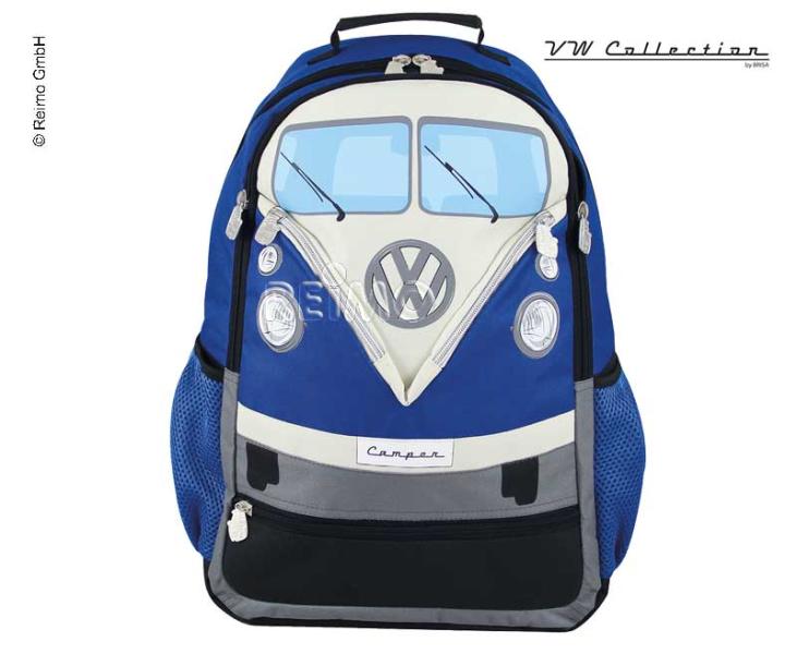 Купить онлайн Рюкзак VW Collection синий 43x37x13см из полиэстера