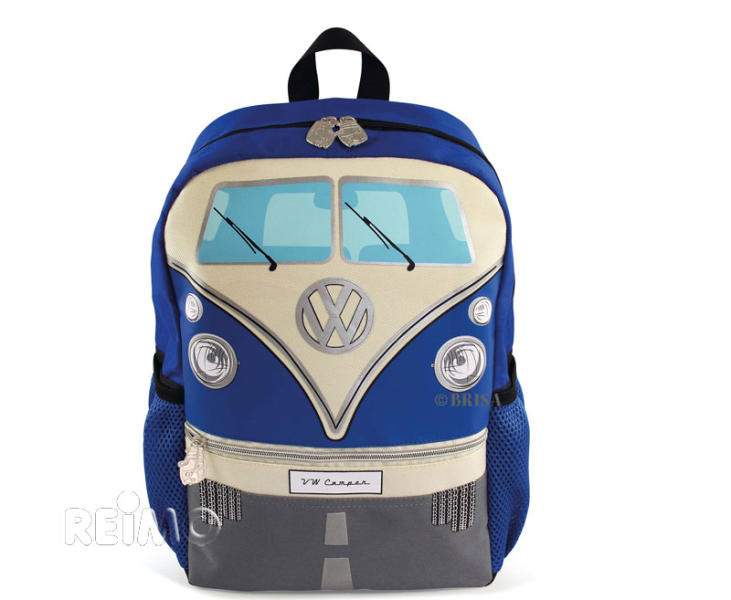 Купить онлайн VW Collection T1 Bully Рюкзак маленький, синий