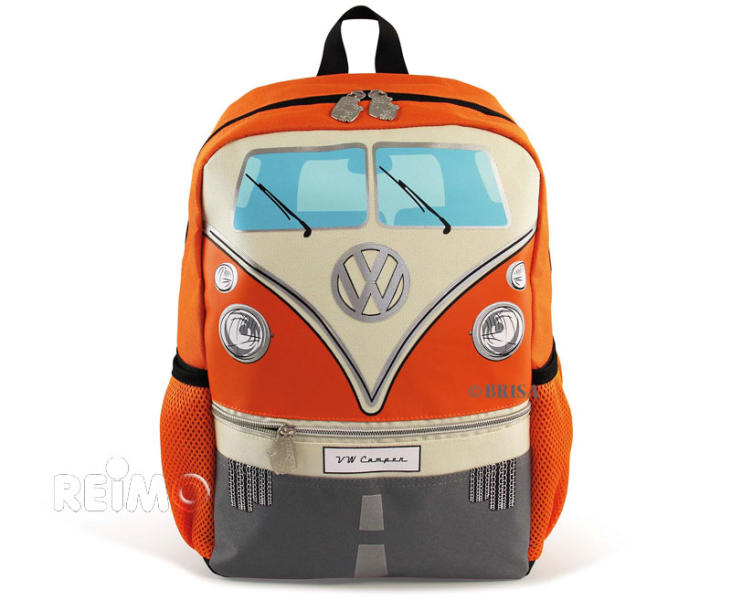 Купить онлайн VW Collection T1 Bully Рюкзак маленький, оранжевый