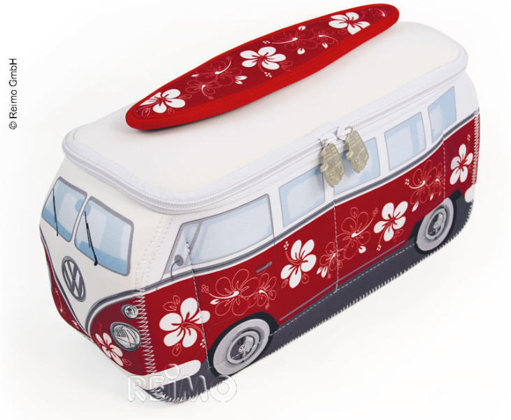 Купить онлайн VW Collection универсальная сумка Flower / red - неопрен