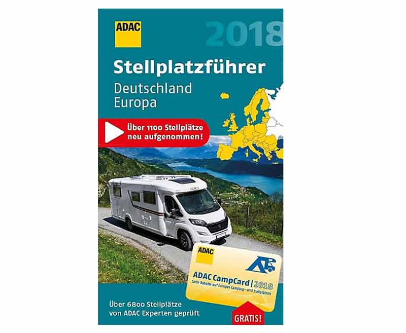 Купить онлайн Руководство по парковочным местам ADAC Германия + ЕС 2018