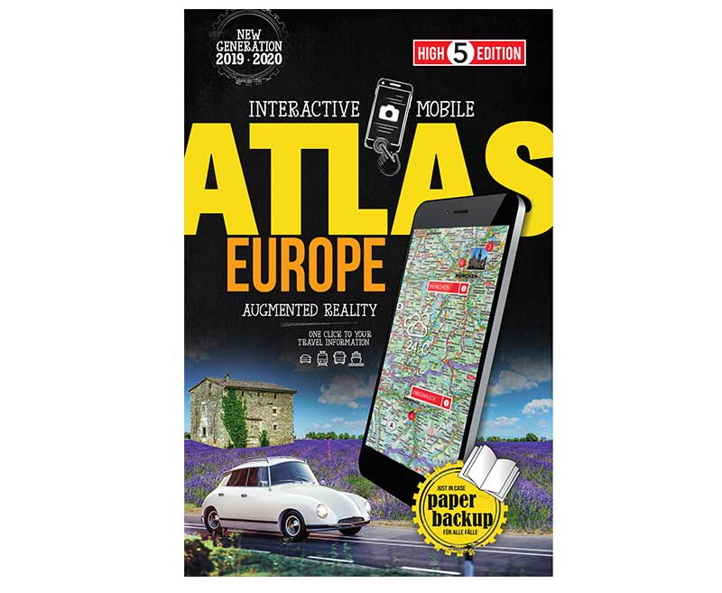 Купить онлайн Интерактивный мобильный атлас Европы 2019/2020
