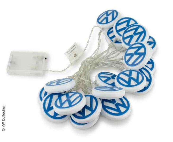 Купить онлайн VW Collection легкая цепочка, 20LED, сине-белая, Gesche