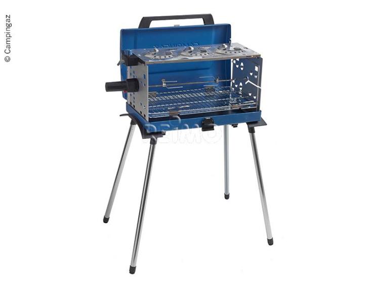 Купить онлайн Газовый гриль, транспортабельный, 3 пламени, 50 мбар