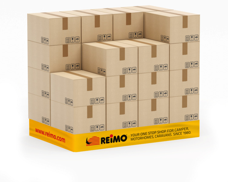 Купить онлайн Рукав поддона с логотипом Reimo для высоты европоддона